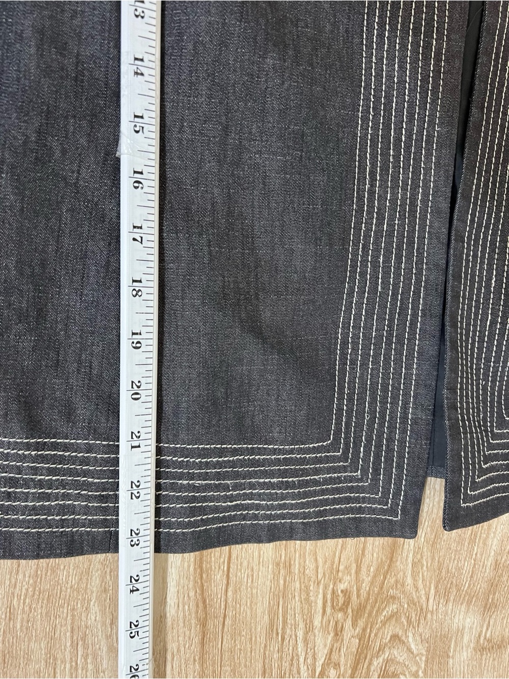 Kasper Women’s Size 16P US Open Front Blazer Jacket Dark Grey Career Workwear - Picture 9 of 16